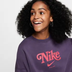 Sweatshirt crop fille Nike Trend Fleece image-3