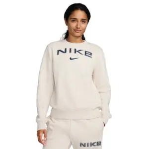 Sweatshirt mit Rundhalsausschnitt und Logo, Damen Nike Phoenix Fleece image-1