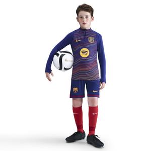 Sweatshirt Prematch enfant FC Barcelone Strike 2025/26