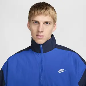 Woven sweat jacket Nike Club image-5