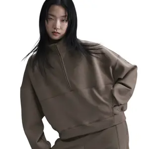 Sweatshirt demi-zip femme Nike image-2