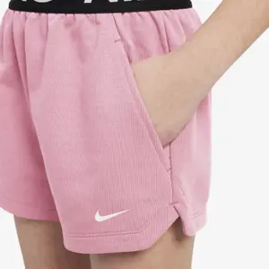 Shorts da bambina Nike Pro Fleece image-4
