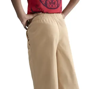 Woven wide-leg trousers for girls Nike image-4