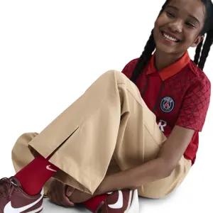 Woven wide-leg trousers for girls Nike image-3