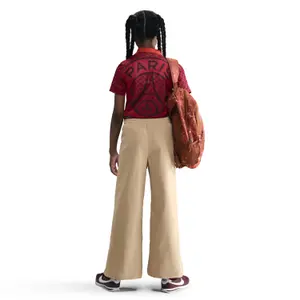 Woven wide-leg trousers for girls Nike image-2