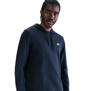 Knitted hooded sweatshirt Nike Club image-2