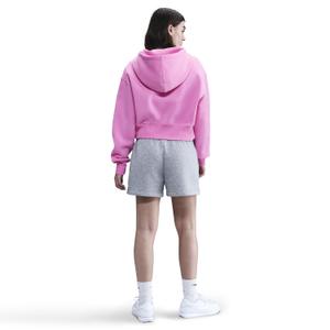 Sweatshirt com capuz, curto e largo para mulher Nike Phoenix image-2