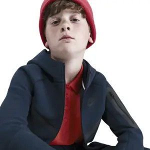 Sweatshirt med hætte til børn Nike Tech Fleece image-5