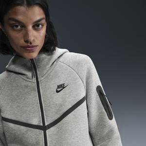 Giacca con cappuccio da donna Nike Tech Fleece Windrunner image-4