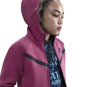 Mädchen-Trainingsjacke mit Kapuze Nike Tech Fleece image-3