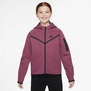 Mädchen-Trainingsjacke mit Kapuze Nike Tech Fleece image-0