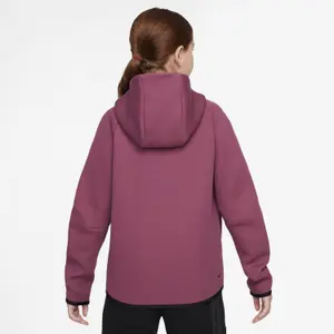 Mädchen-Trainingsjacke mit Kapuze Nike Tech Fleece image-1