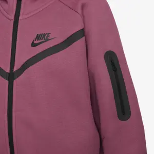 Mädchen-Trainingsjacke mit Kapuze Nike Tech Fleece image-4