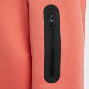 Huvtröja med dragkedja för flickor Nike Tech Fleece image-3