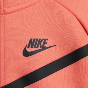 Huvtröja med dragkedja för flickor Nike Tech Fleece image-5