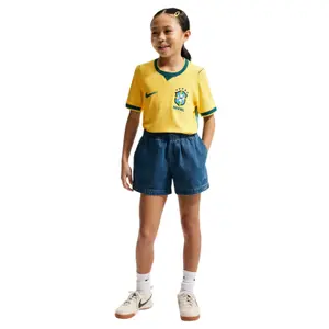 Authentisches Heimtrikot Kind Brasilien Coupe du monde 2026 image-2