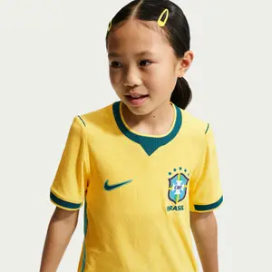 Authentisches Heimtrikot Kind Brasilien Coupe du monde 2026 image-3