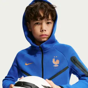 Sweashirt à capuche enfant France Tech Fleece Coupe du Monde 2026 image-4