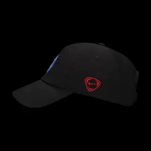 KAPPA Berretto Ufficiale ASETY SM Caen – Calcio, Colori Rosso E Blu, Taglia Unica, Visiera Curva E Chiusura Regolabile