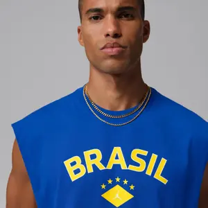 T-shirt sem mangas Brasil Coupe du monde 2026 image-1