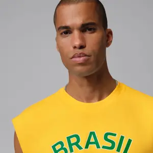 Ärmelloses T-Shirt Brasilien Coupe du monde 2026 image-4