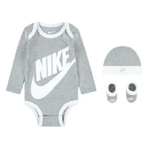 Conjunto de 3 piezas para bebé niño Nike Futura Logo image-0