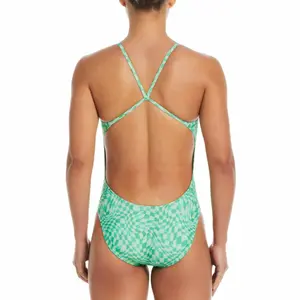 1-dels baddräkt för kvinnor Nike Hydrastrong Multi Print image-2