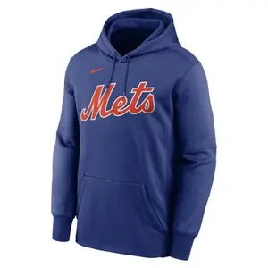 Hooded sweatshirt New York Mets Wordmark Therma Performance image-0