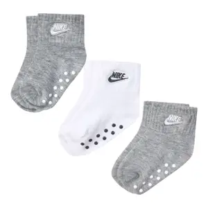 Sokken voor babyjongens Nike Core Futura Gripper (x3) image-0