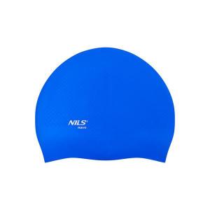 Silicone swimming cap with weights NILS Aqua NQC Aqua image-1