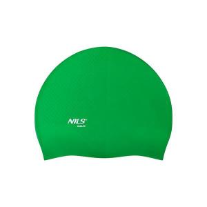 Silicone swimming cap with weights NILS Aqua NQC Aqua image-1