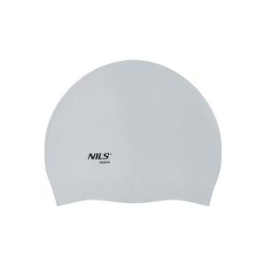 Silicone swimming cap with weights NILS Aqua NQC Aqua image-1