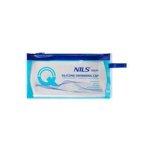 Silicone swimming cap with weights NILS Aqua NQC Aqua image-2