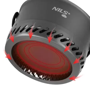 Pan with radiator and lid NILS Camp NC4203 image-4