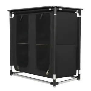 15-04-058-foldable-travel-crate-with-tray-nils-camp-nc3032-black-54x84x84-cm