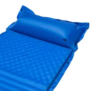 Self-inflating sleeping bag with right opening and pillow NILS Camp NC4001 image-2