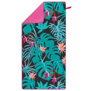 Toalha de microfibra NILS Camp NCR14 Leaves image-0