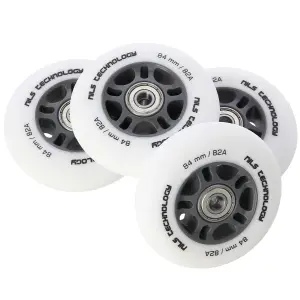 PU Roller Wheel with 8 ABEC-9 Bearings NILS Extreme 82A (x4) image-2