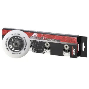 PU Roller Wheel with 8 ABEC-9 Bearings NILS Extreme 82A (x4) image-3