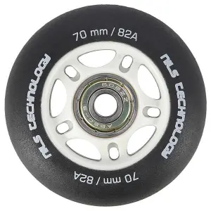 Kit de rodas de patins com rolamentos NILS Extreme PU + ABEC-9 (x4) image-2