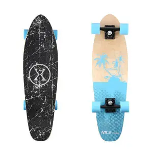 Skateboard NILS Extreme Pennyboard Wood Bahamas image-0