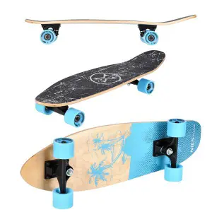 Skateboard NILS Extreme Pennyboard Wood Bahamas image-1