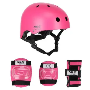 Protective kit and helmet NILS Extreme MR290+H230