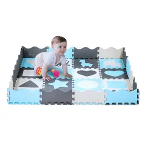 Dywan dla dzieci NILS Extreme MD03 Playpen Puzzle NILS Fun (x36) image-2