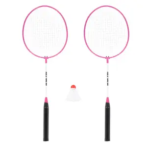 Badmintonracket + fjer + taske NILS NRZ001 (x3)
