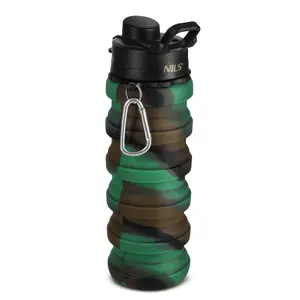 Collapsible silicone water bottle NILS NC4106