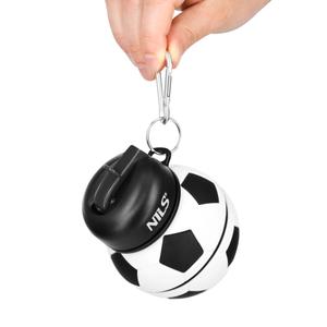 Collapsible silicone water bottle NILS NC4104 Football image-2