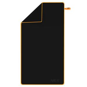 15-06-011-microfiber-towel-nils-ncr12-black-orange-180x100-cm