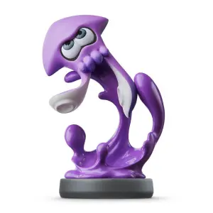 Figurine Nintendo Amiibo Splatoon Calamar Inkling Violet Neon /4