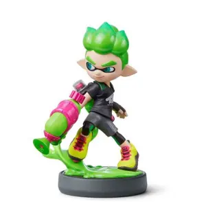 Figurine Nintendo Amiibo Splatoon Garcon Inkling Vert Neon /4